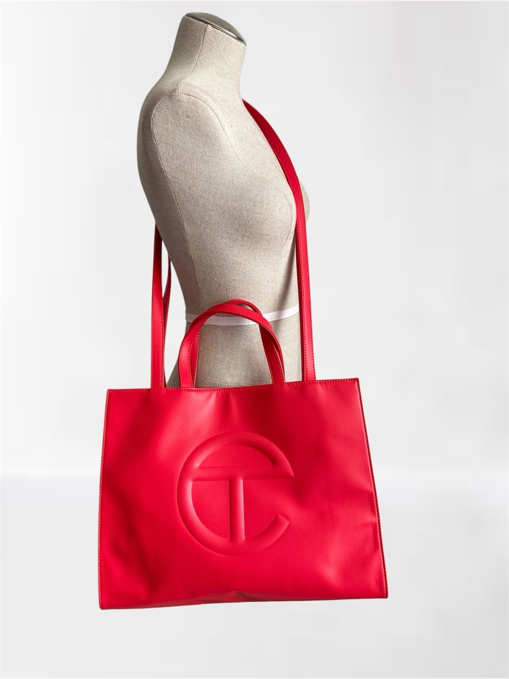 Telfar Shopping Bag – Medium, Red